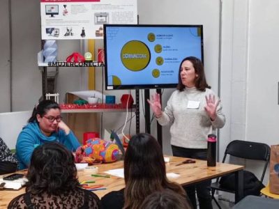 Centro de Emprendimiento e Innovación de la Autónoma capacitó a 30 artesanas de la Municipalidad de Renca 
