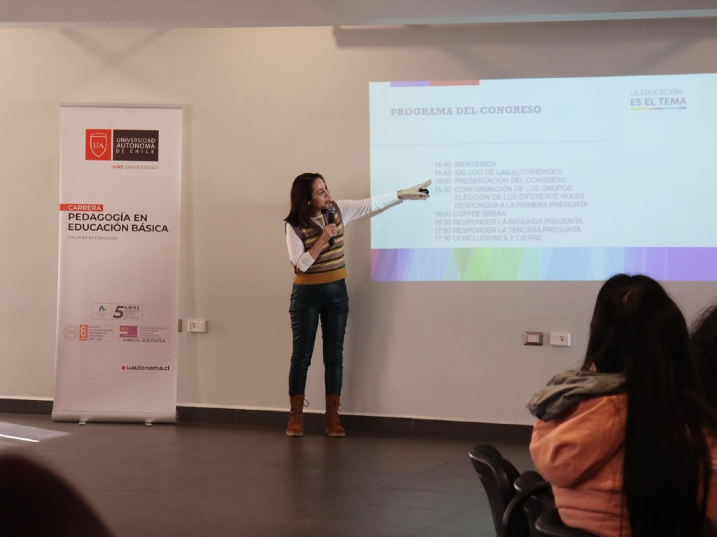 Exposición durante el congreso