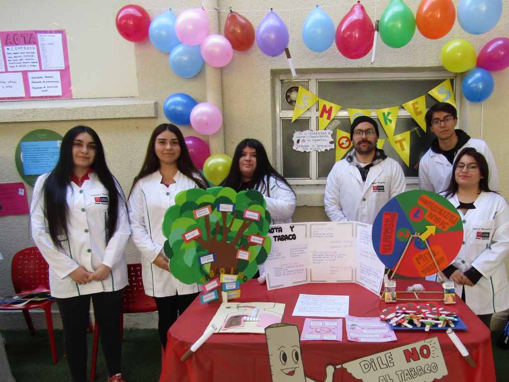 Stand feria promoción de salud Terapia Ocupacional