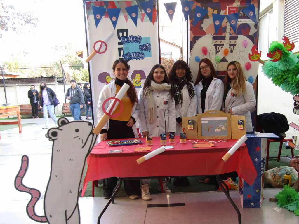 Stand prevención del cigarro Terapia Ocupacional
