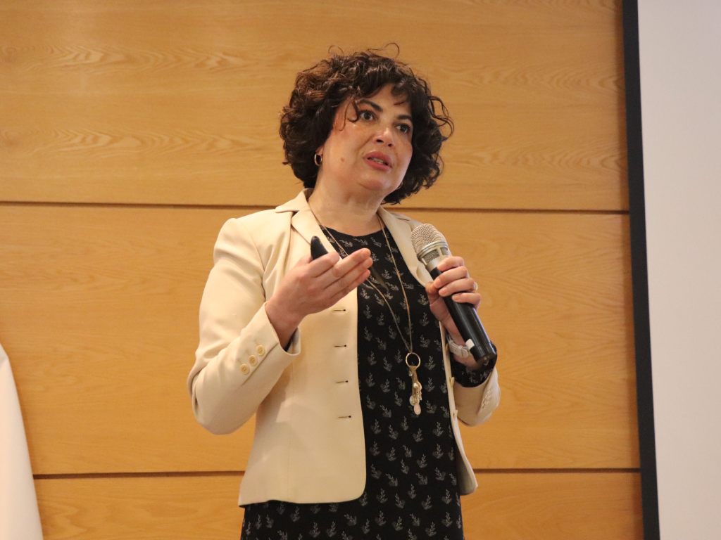 Madeliz Monroy, expositora de la actividad