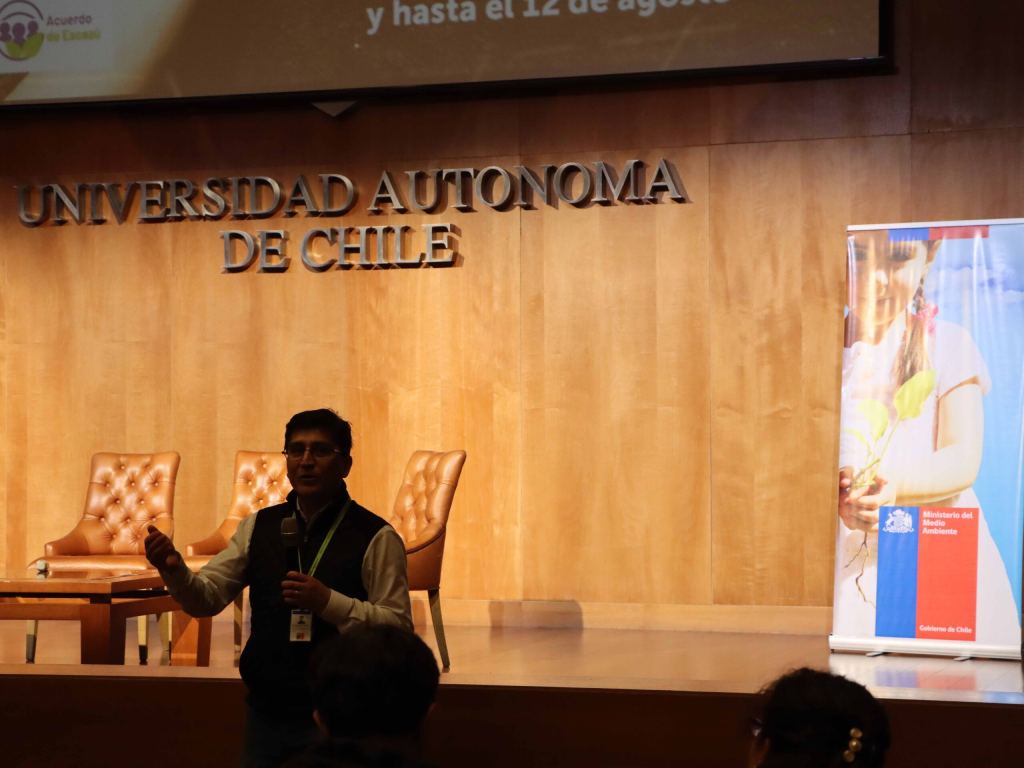 Exposición durante el taller