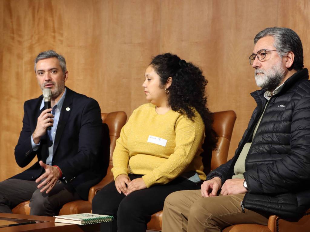 Intervención durante el panel de conversación