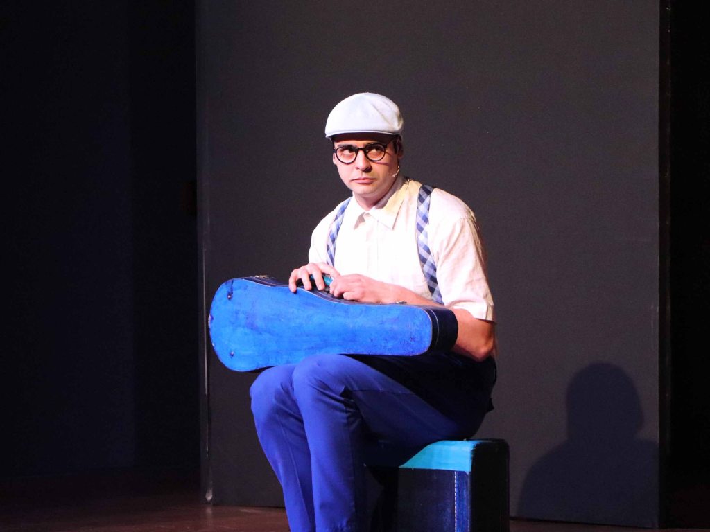 Andrés San Juan, actor de la obra