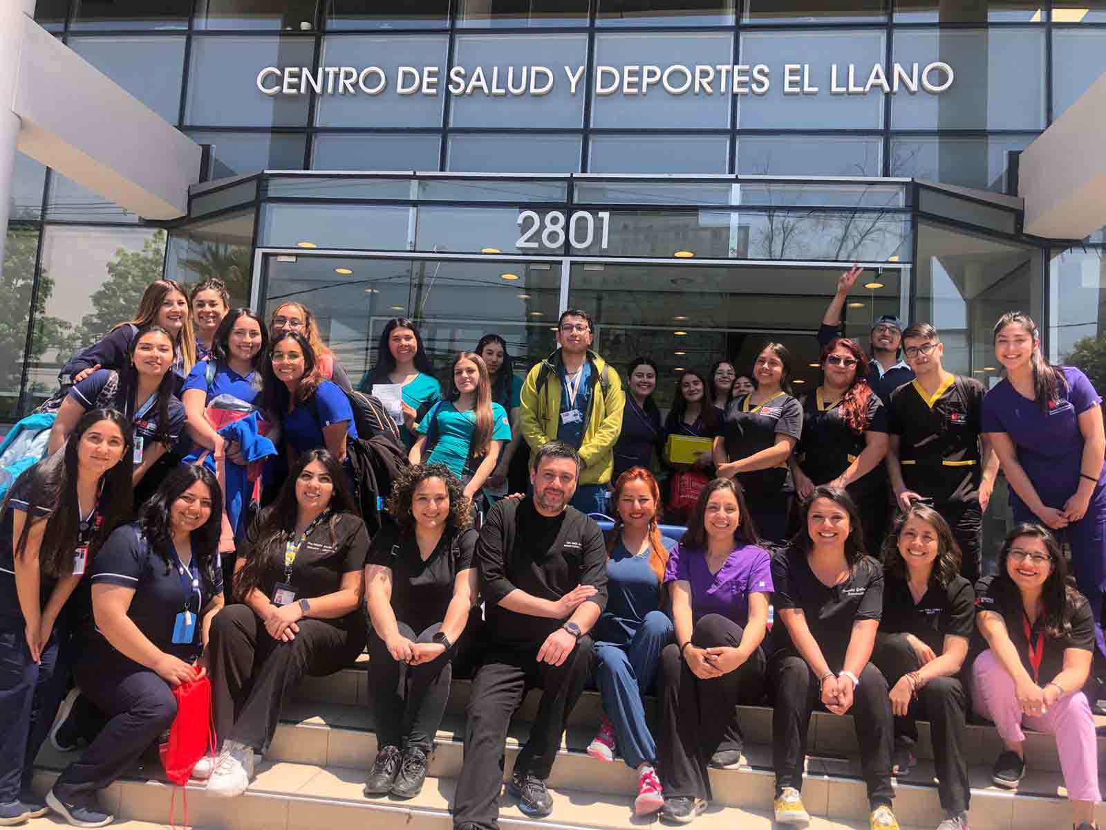 Estudiantes de las Faculta de Ciencias de la Salud