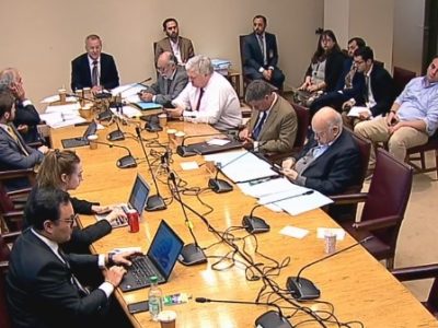Vicedecano de la Facultad de Derecho de la Autónoma expone en la Comisión de Seguridad Pública por Ley de Usurpaciones