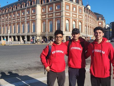 Estudiantes de la Autónoma realizaron pasantía internacional en INAREPS de Argentina