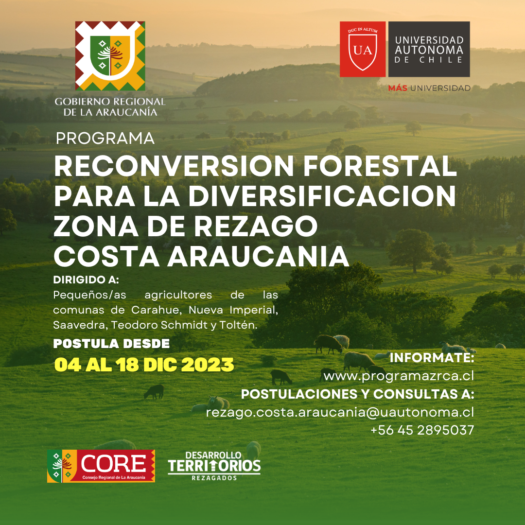 PROGRAMA RECONVERSION FORESTAL PARA LA DIVERSIFICACION ZRCA 2