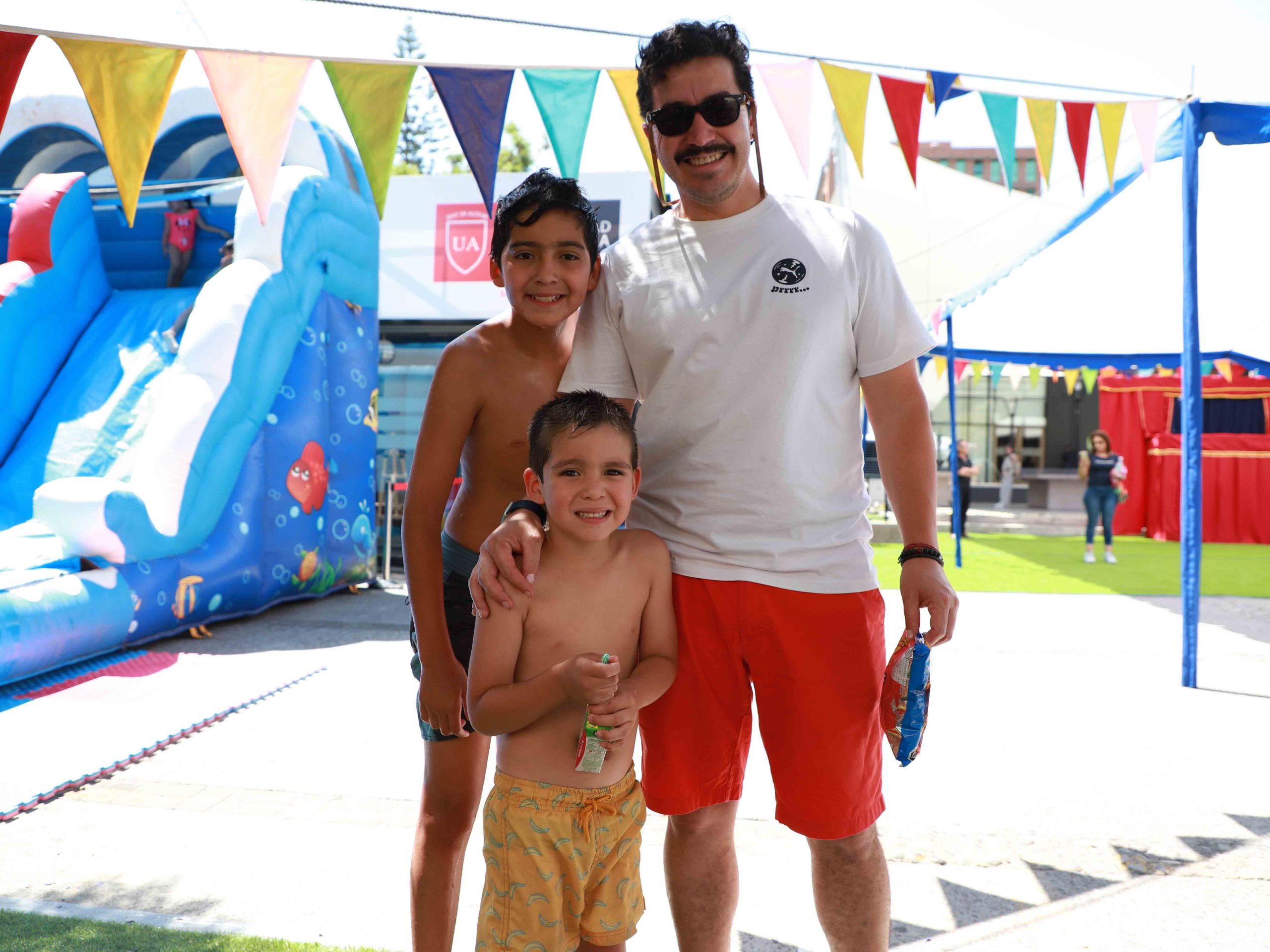 Papás en la fiesta