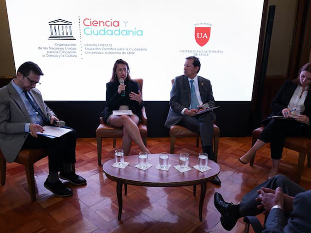 Panel de la actividad Catedra Unesco 1