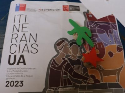 Proyecto "Itinerancias UA” lleva el arte a las aulas en establecimientos educacionales del Maule
