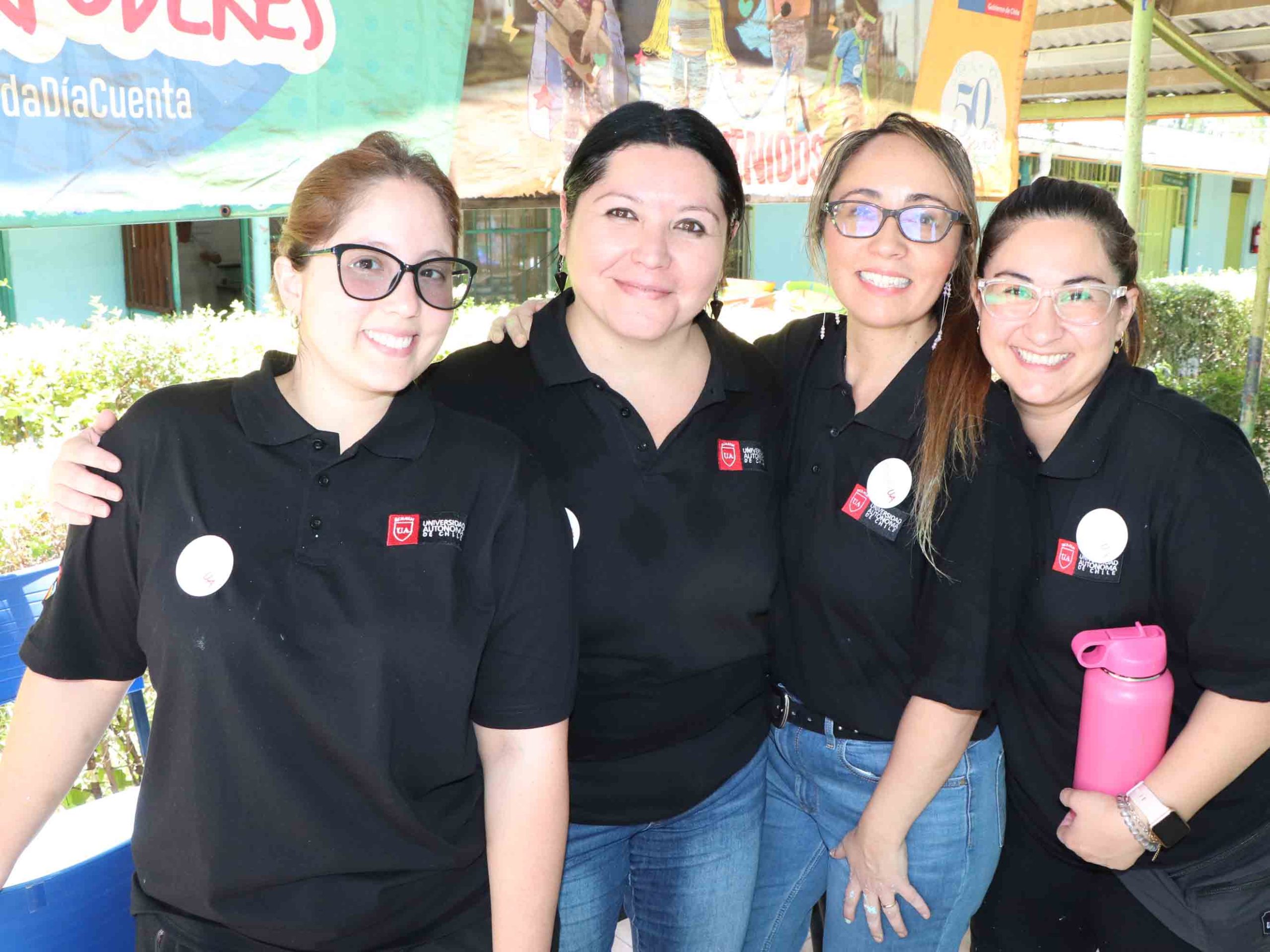 Colaboradores en el Jardín Infantil Campo Lindo de Pudahuel