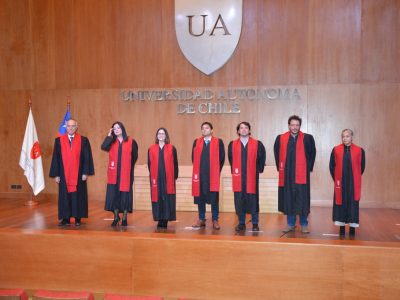 Ceremonia de graduación de nuevos doctores de la Universidad Autónoma