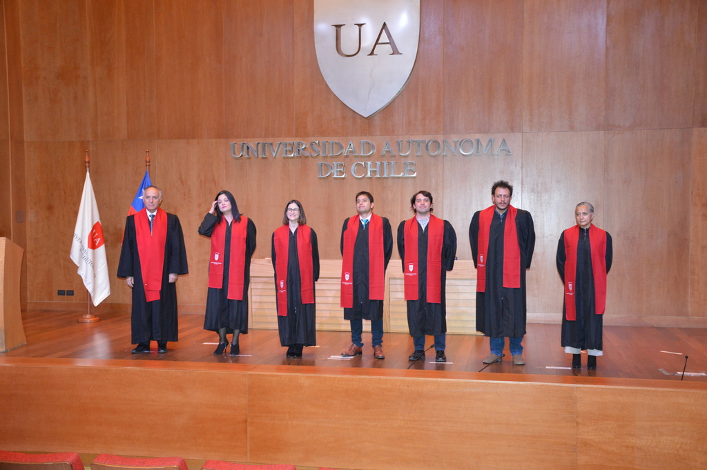 Ceremonia de graduación de nuevos doctores de la Universidad Autónoma