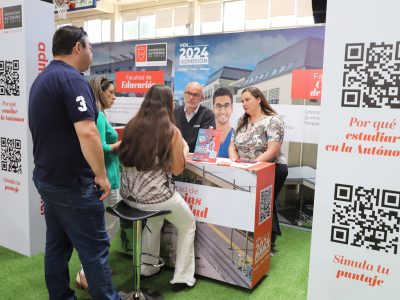 Inició Feria del Postulante en Universidad Autónoma