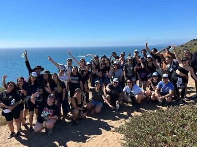 Estudiantes de Sede Santiago viajaron a la V Región para ser parte de la tercera versión de los trabajos voluntarios de la Autónoma