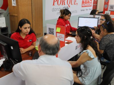 Sede Temuco recibió a novatos y novatas en primer proceso de matrícula