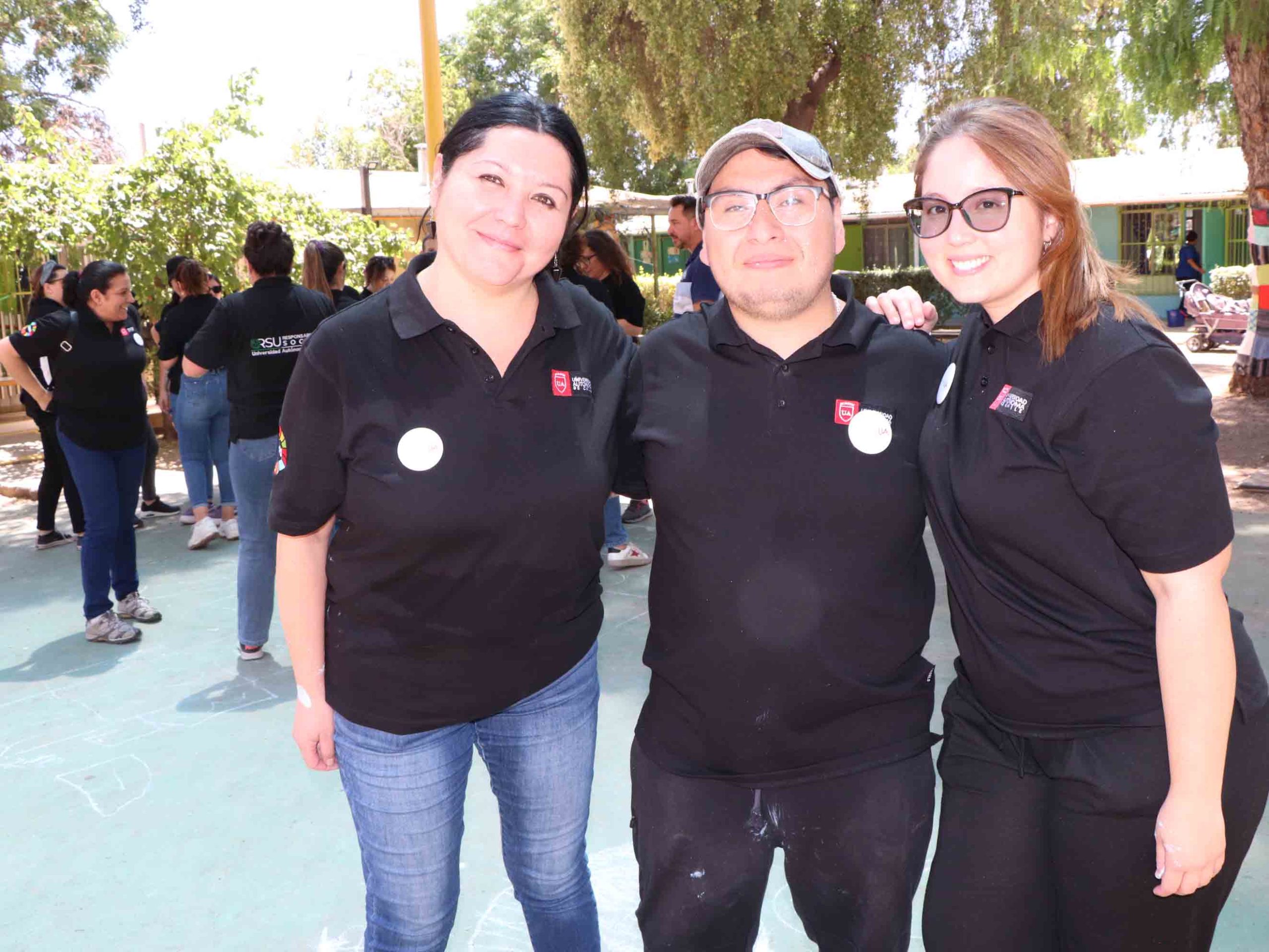 Colaboradores en el Jardín Infantil Campo Lindo de Pudahuel