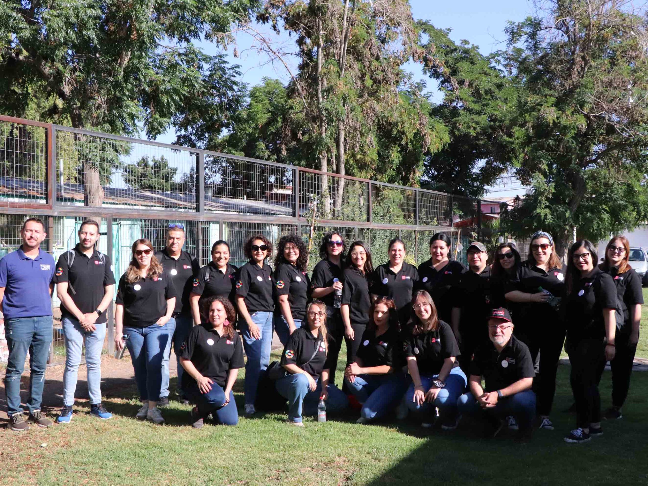 Colaboradores en el Jardín Infantil Campo Lindo de Pudahuel