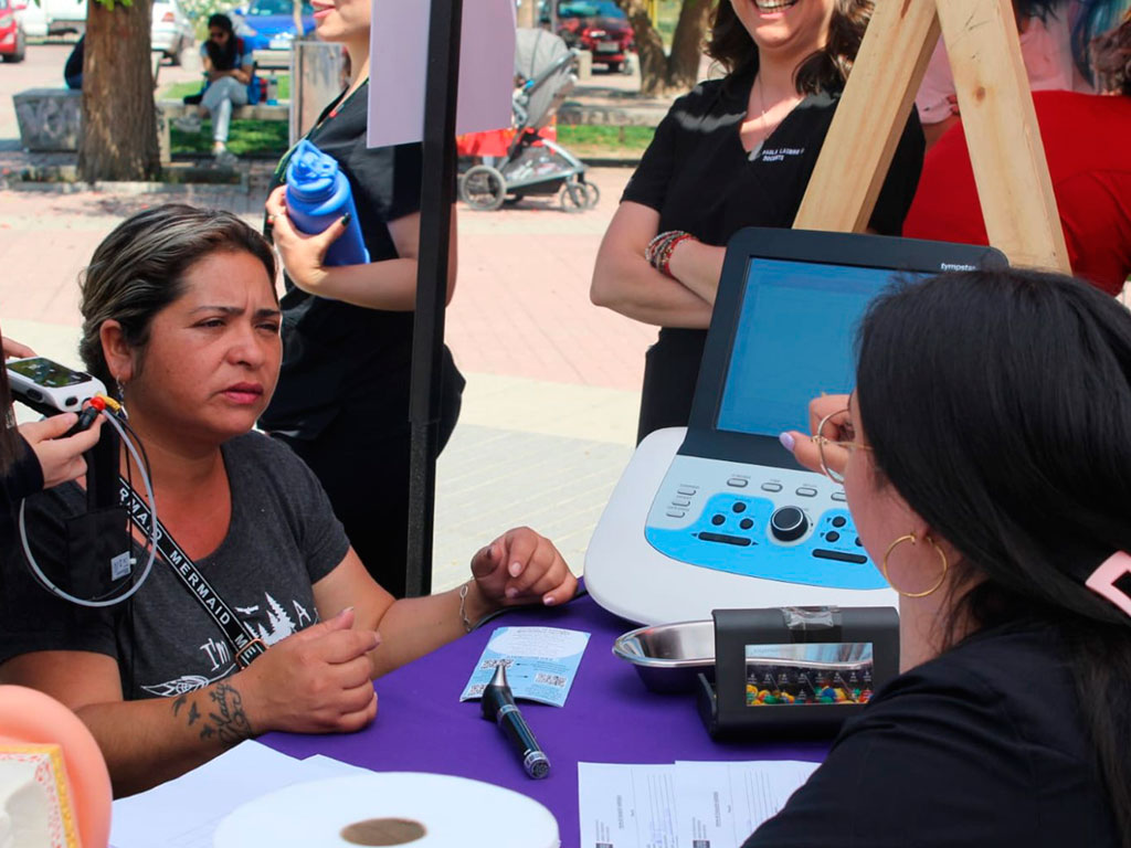 Feria con Facultad de Ciencias de la Salud