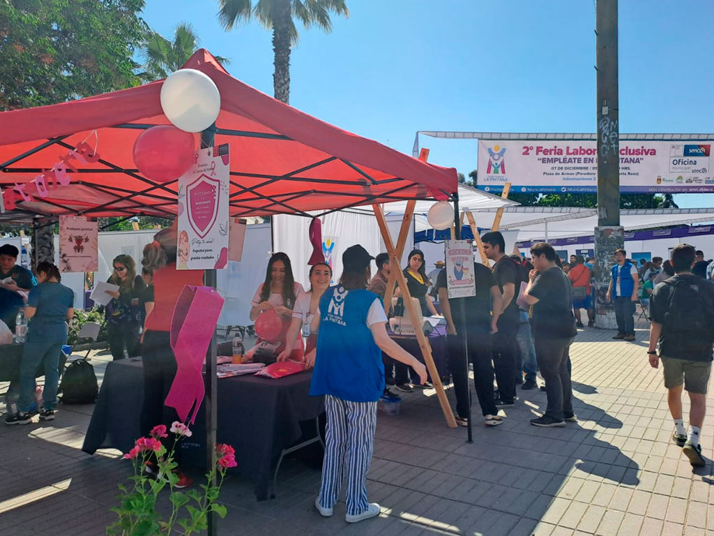 Feria con Facultad de Ciencias de la Salud