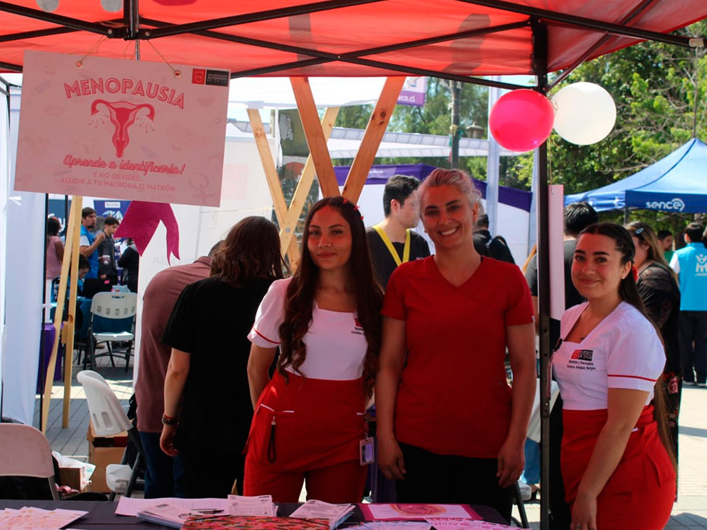 Feria con Facultad de Ciencias de la Salud