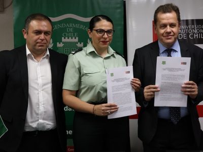 Convenio entre U. Autónoma y Gendarmería Maule beneficiará a usuarios del CAIS