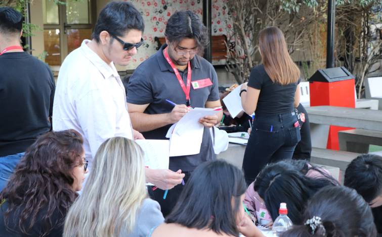 Estudiantes en inducción