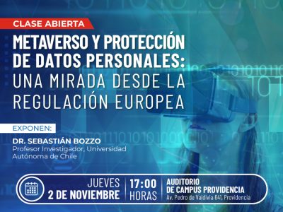 Profesor del Módulo Jean Monnet Dr. Sebastián Bozzo expuso sobre metaverso y protección de datos