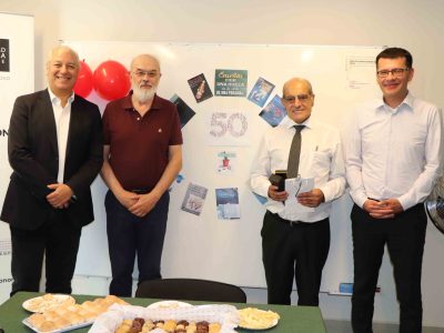 Reconocido académico de la Universidad Autónoma de Chile celebró sus 50 años de docencia