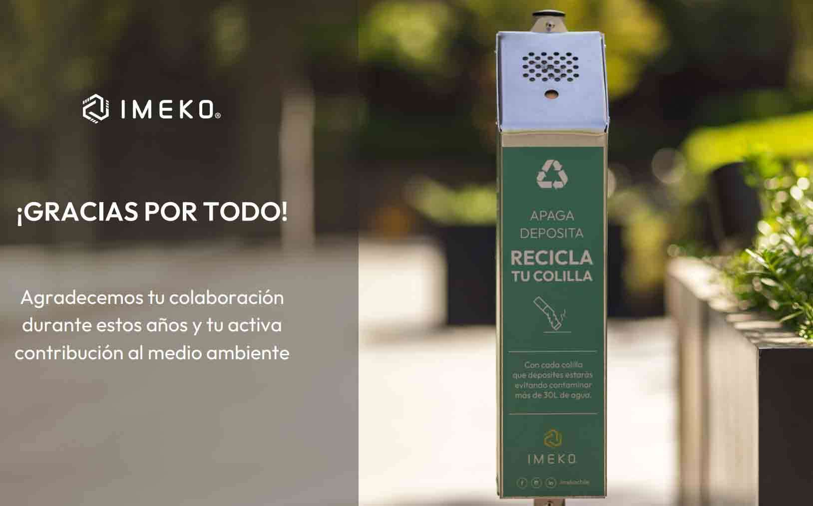 En el marco de la “Campaña Entorno Seguro”, el programa de Sostenibilidad y Responsabilidad Social Universitaria de Sede Santiago cerró su gestión de reciclaje de colillas