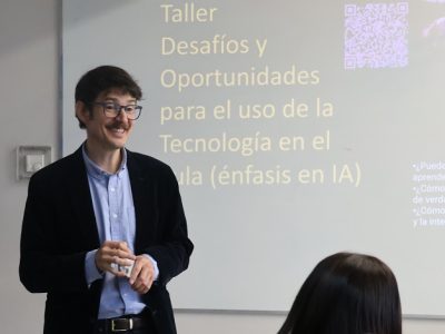 Experto en innovación y tecnología en la Educación realizó mesa redonda y Workshop con autoridades, profesores e investigadores en la U. Autónoma