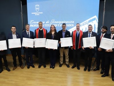 Ceremonia de Jerarquización Académica: “Detrás de este reconocimiento hay un arduo trabajo, que no sólo involucra a los galardonados sino también a las familias”