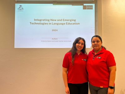 Estudiantes de Pedagogía en Inglés UA participaron en Conferencia Internacional de Lenguaje y Lingüística en Grecia