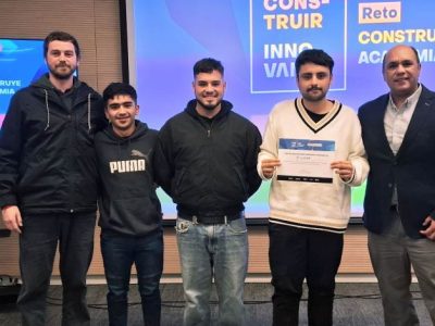 Docente y estudiantes de la Carrera de Ingeniería en Construcción lograron el primer lugar en etapa inicial de evento “Reto Construye Academia”