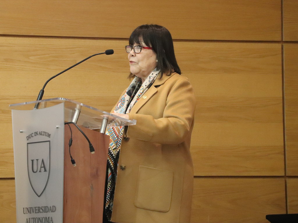Vicerrectora de Vinculación con el Medio María Elena Rojas