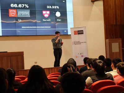 Con éxito se desarrolló charla "De la Universidad Autónoma a Harvard"