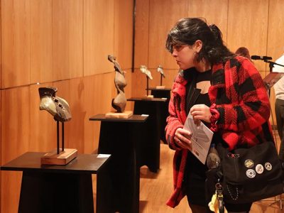 Esculturas de mediano formato son protagonistas de la nueva exposición de la U. Autónoma de Chile en Talca