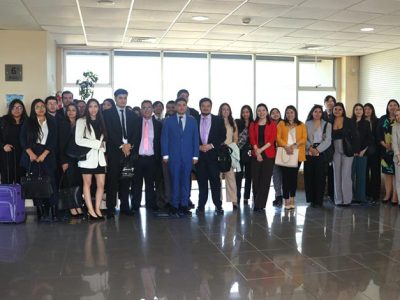 Estudiantes de Clínica Jurídica U. Autónoma en Talca, realizaron visita al Cuarto Juzgado de Letras en lo Civil