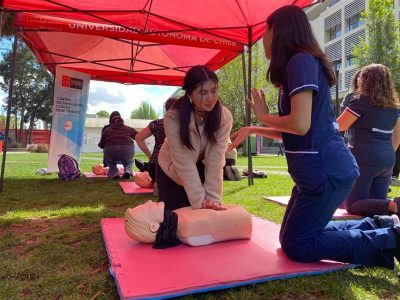 Centros de Simulación Clínica se hicieron parte del Mes Internacional de la Reanimación Cardiopulmonar