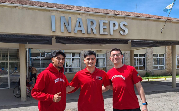 Estudiantes de Educación Física realizan pasantía internacional en Argentina