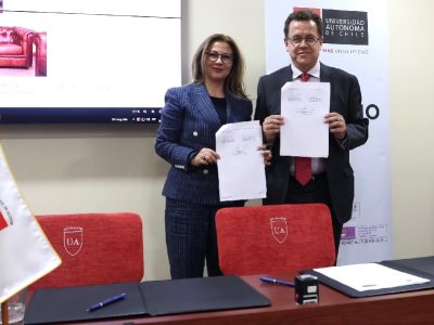 Universidad Autónoma y Conservador de Bienes Raíces firman convenio que potencia la formación práctica de estudiantes de Derecho