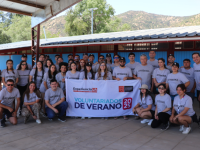 Estudiantes de Sede Santiago participaron en la III° Versión de los Voluntariados de Verano en San Vicente de Tagua Tagua 