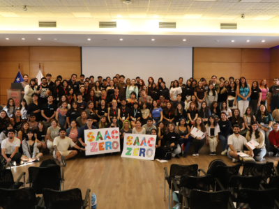 Más de 170 estudiantes participaron en la Jornada de Inducción de Tutores y Ayudantes del Programa SAAC-Zero en Sede Santiago