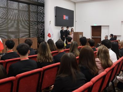 Estudiantes de Química y Farmacia vivieron su ceremonia de investidura en la sede Talca de la Universidad Autónoma de Chile