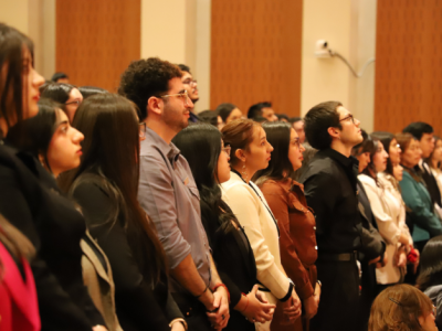 Estudiantes de Psicología de Campus Providencia vivieron su última investidura como alumnos 