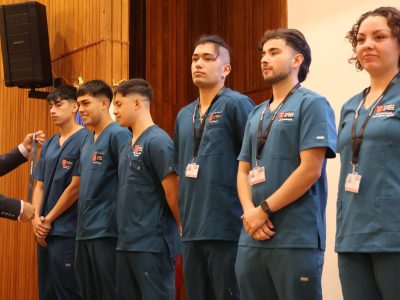 Futuros kinesiólogos dan paso clave hacia el ejercicio de prácticas profesionales en centros de salud