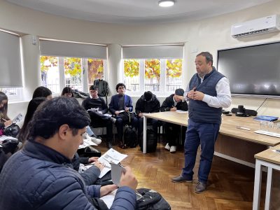 Estudiantes de Administración Pública visitan el SLEP Maule Costa en Cauquenes