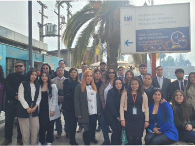 Estudiantes de Derecho de Campus El Llano visitan el Servicio Médico Legal en enriquecedora jornada formativa