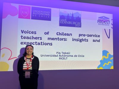 Directora de Pedagogía en Inglés expuso investigación sobre mentoría docente en destacado foro internacional